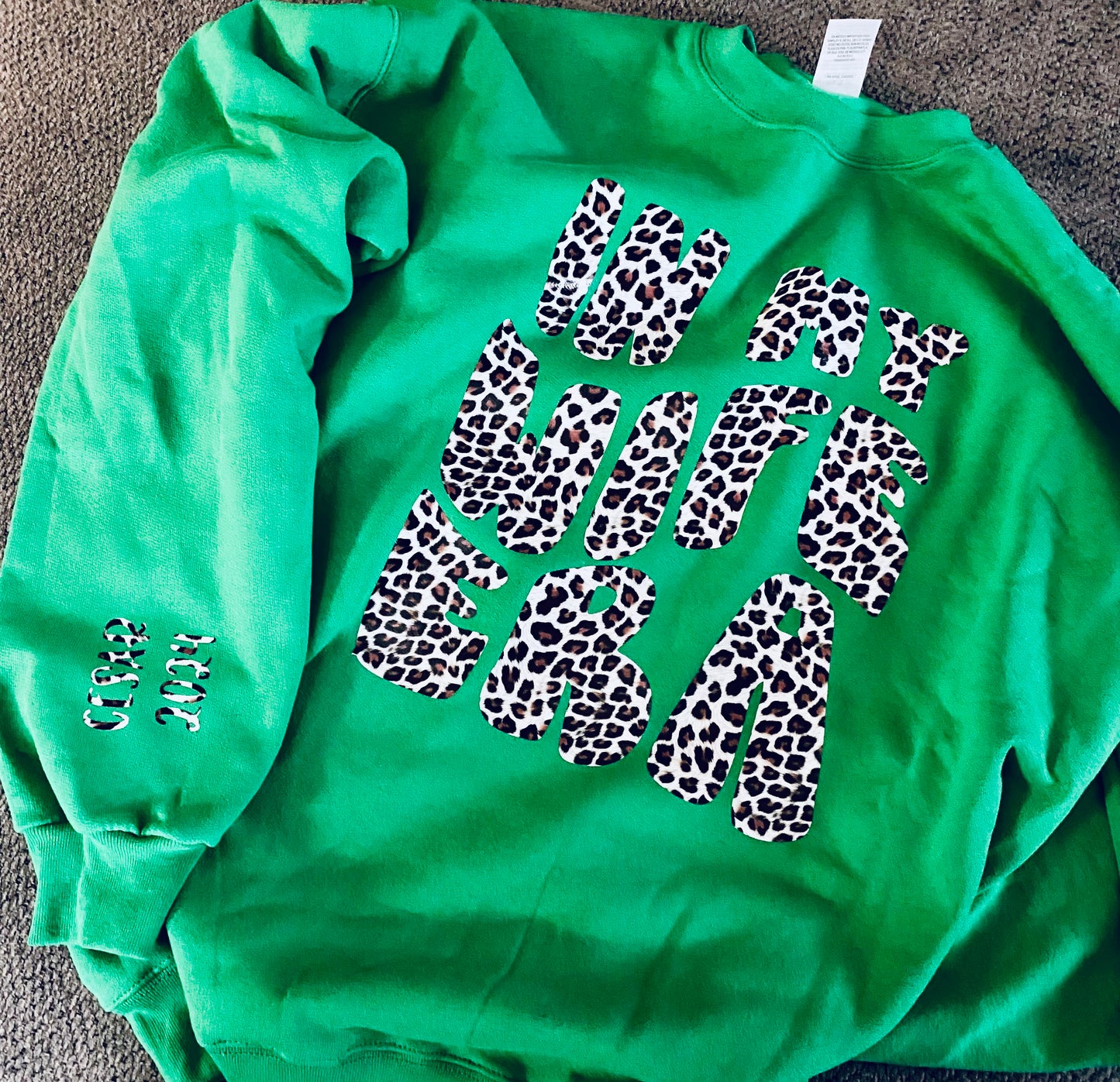 Cheetah Wife Era Crewneck
