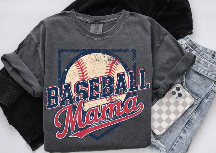 CC Baseball Mama Tee