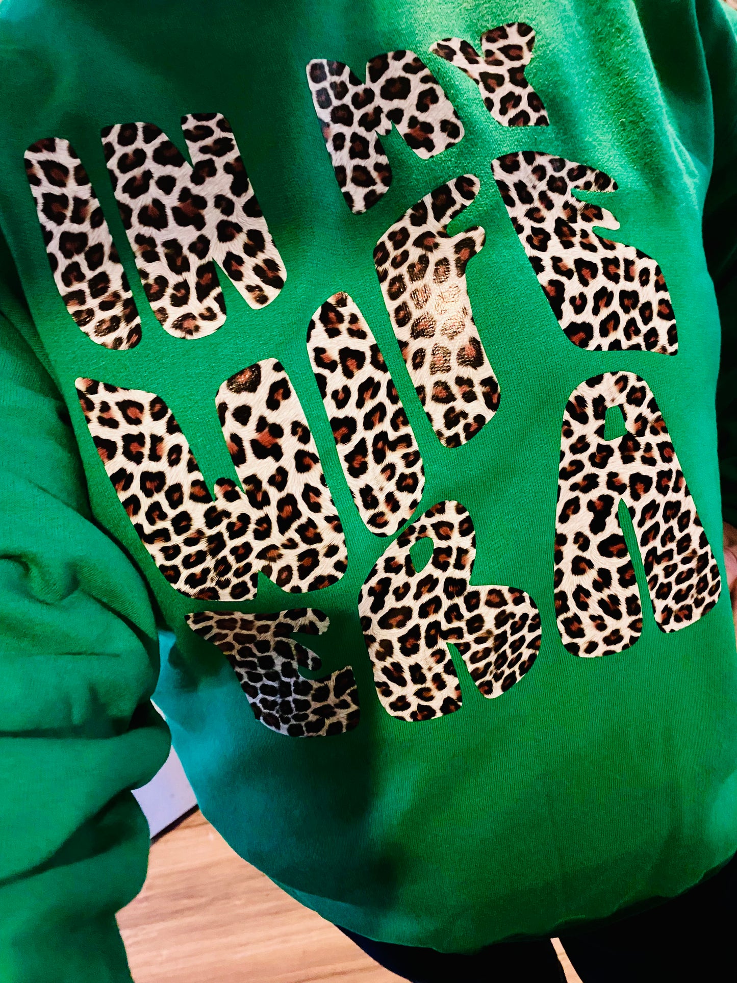 Cheetah Wife Era Crewneck