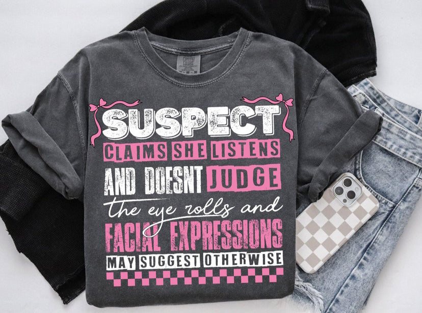 Suspect Listens and Doesn’t Judge CC