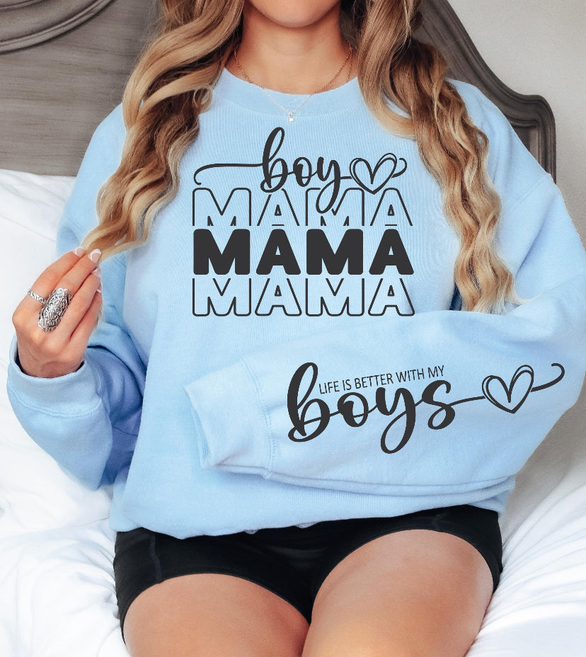 Boy Mom Crewneck
