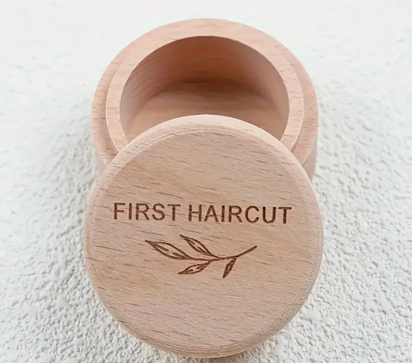 First Haircut Keepsake Box