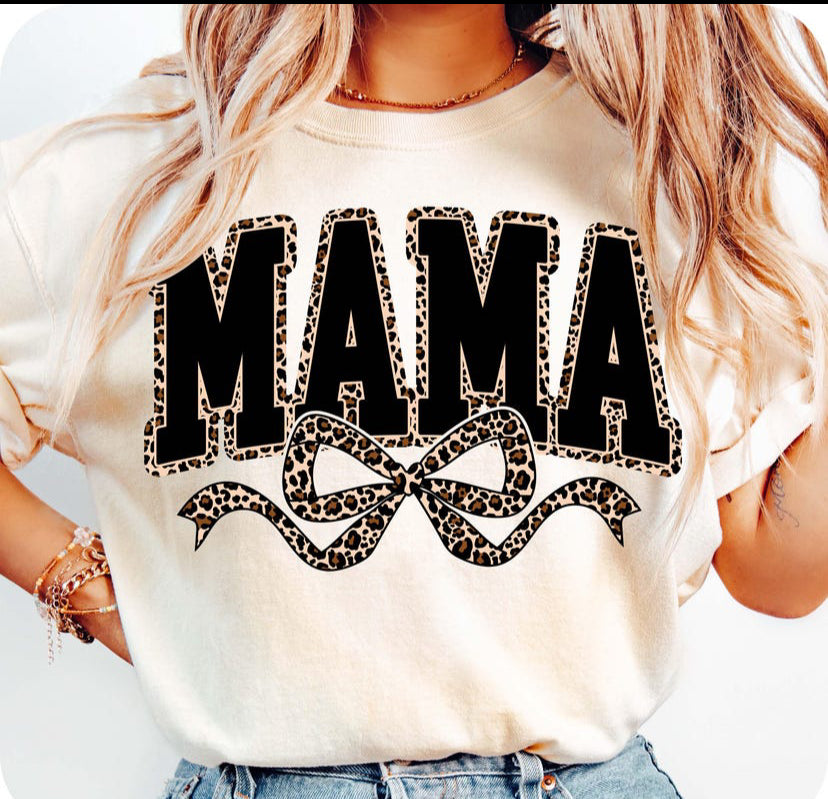 Leopard Mama CC Tee