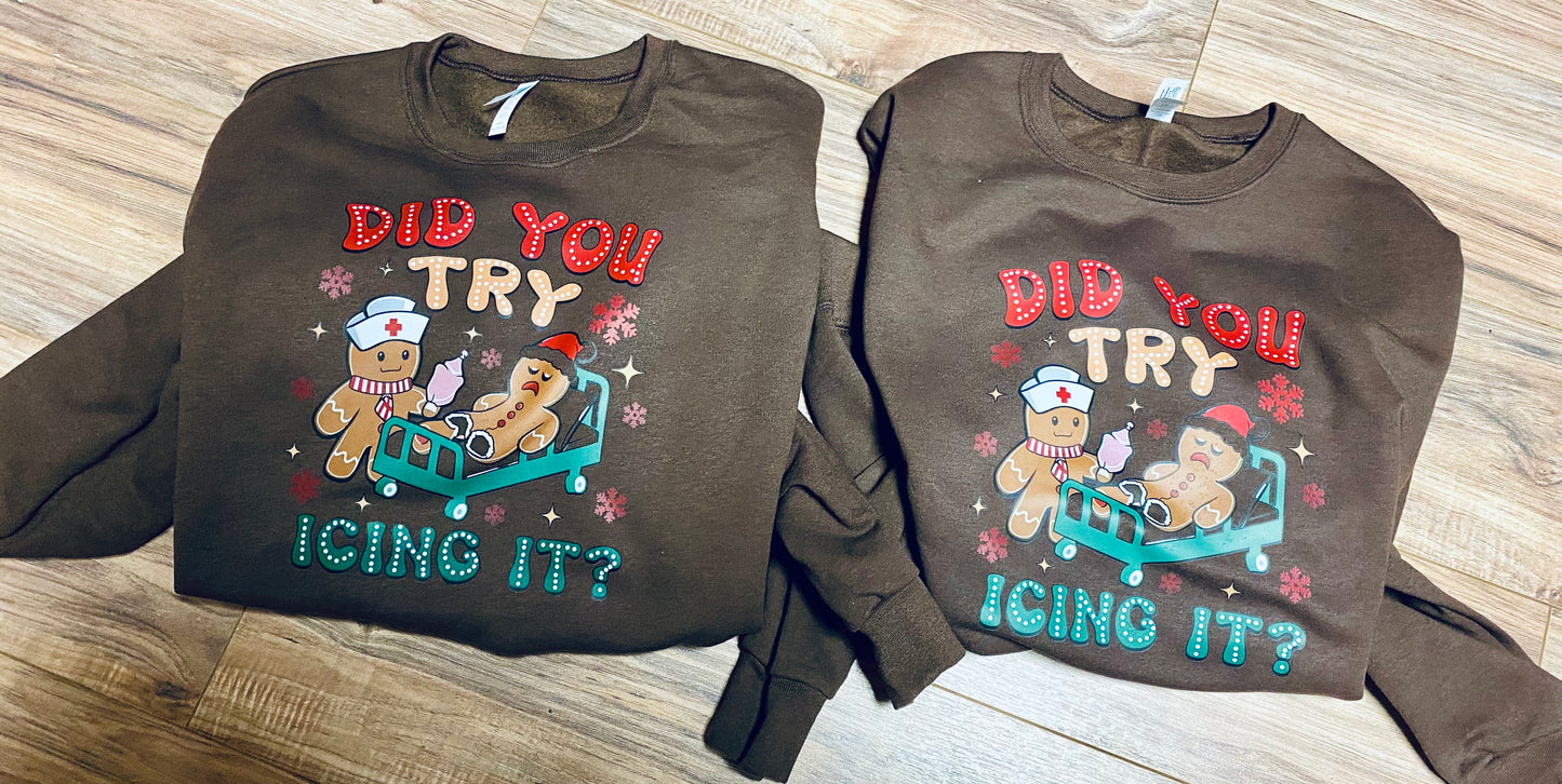 Did you try icing it?