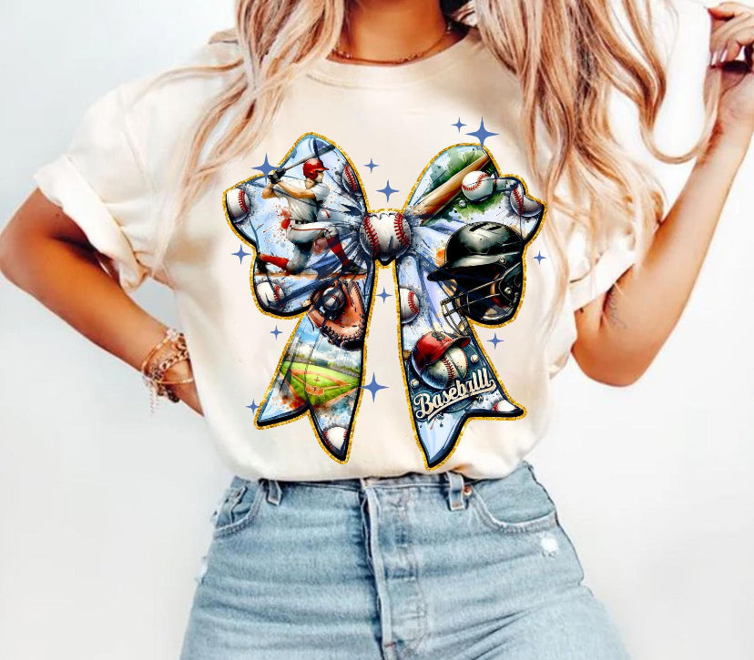 Game day Bow Tee