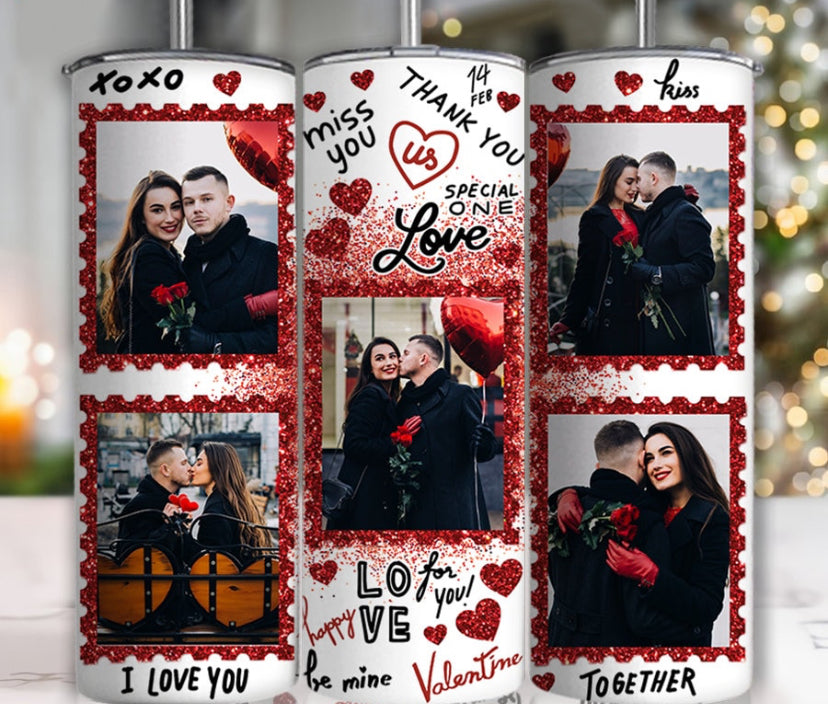 Custom Valentine Tumbler
