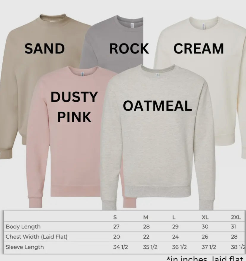 Embroidered God is Good Crewneck