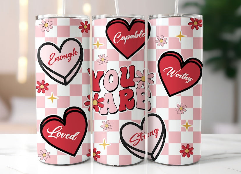 You Are… Retro Tumbler