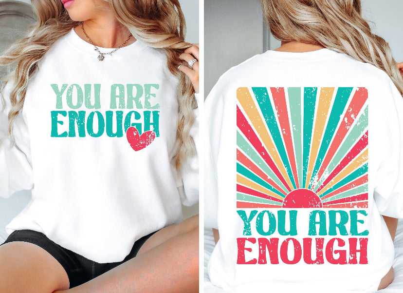 Adult You Are Enough Tee