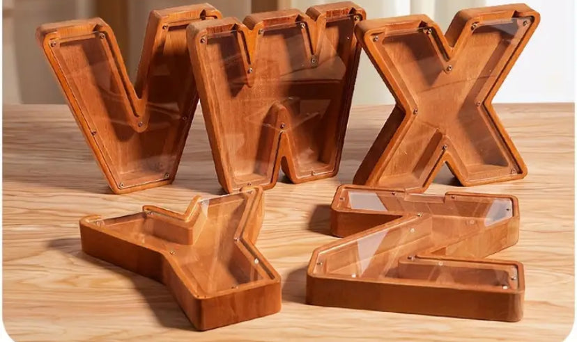 Wooden Piggy Bank