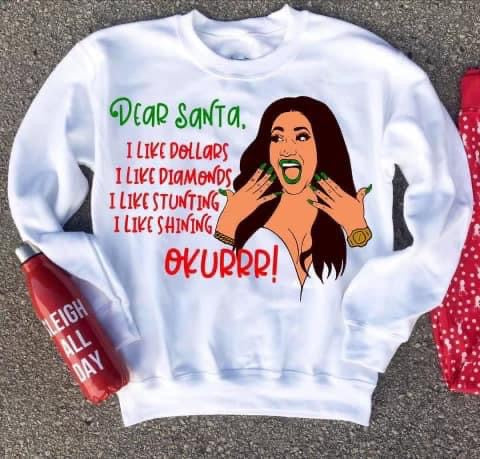 Cardi B Sweater 2X-4X