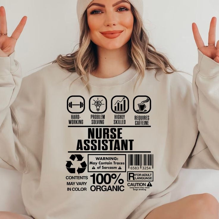Nurse Assistant Crewneck