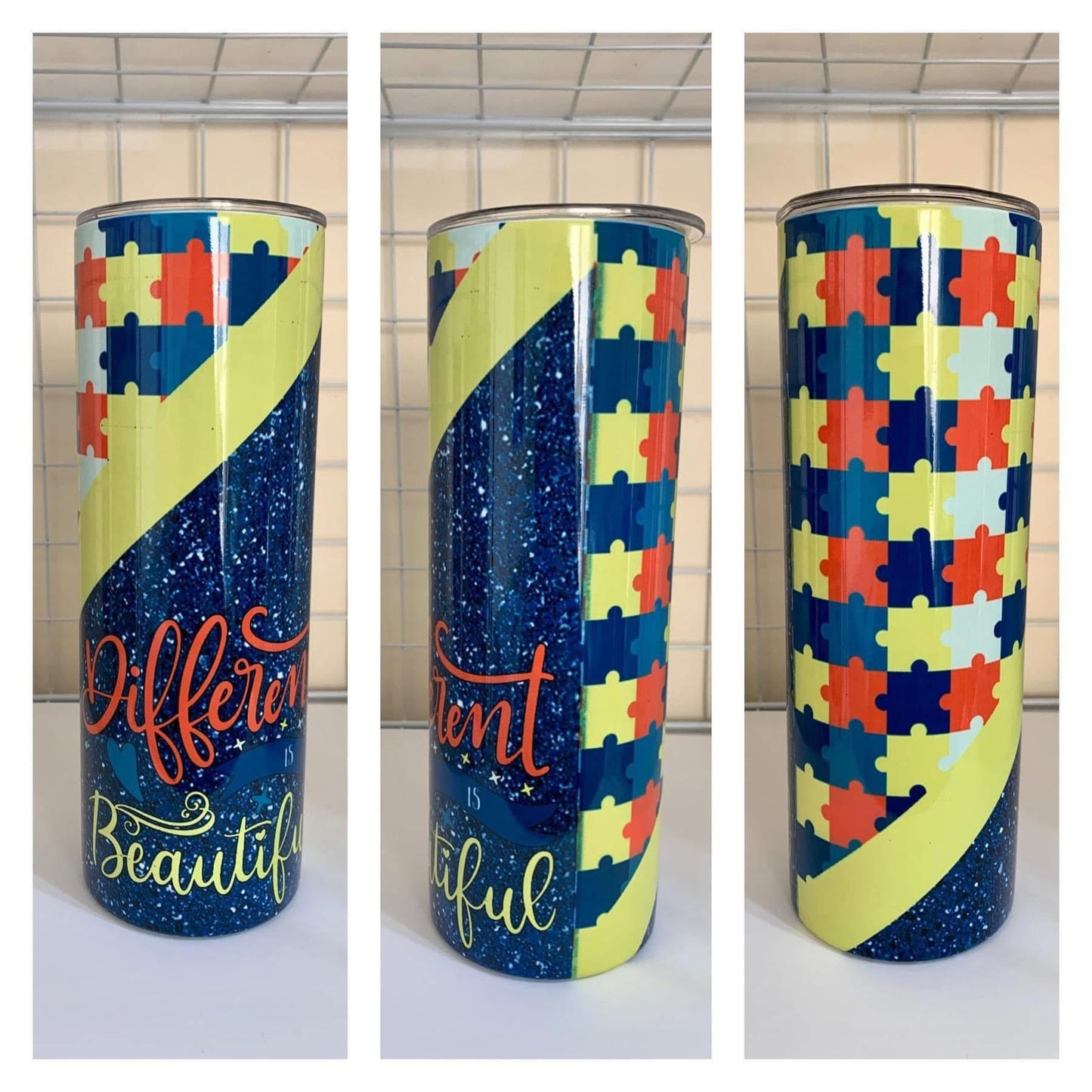Different and Beautiful Tumbler