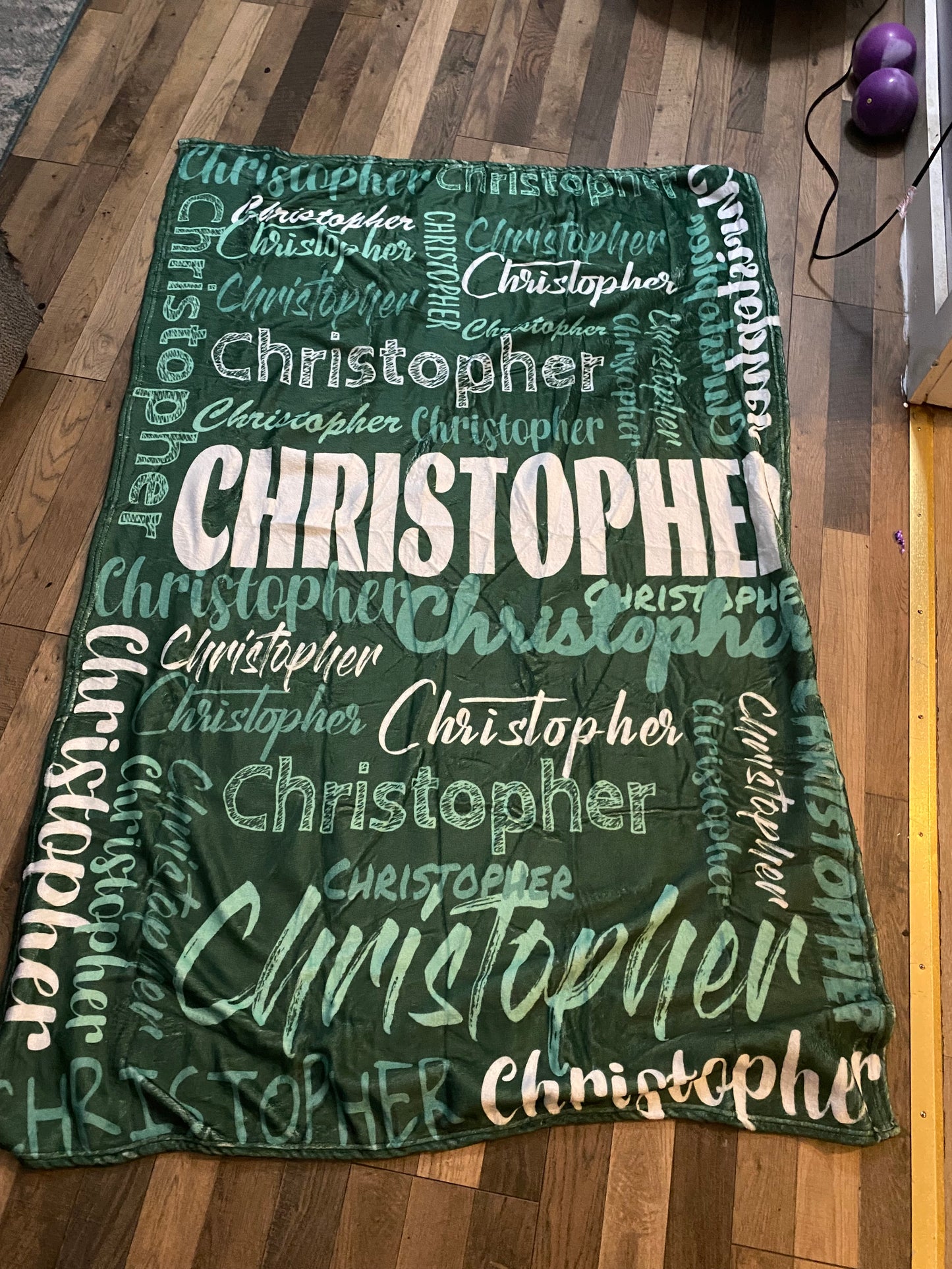 Personalized Fleece Blankets