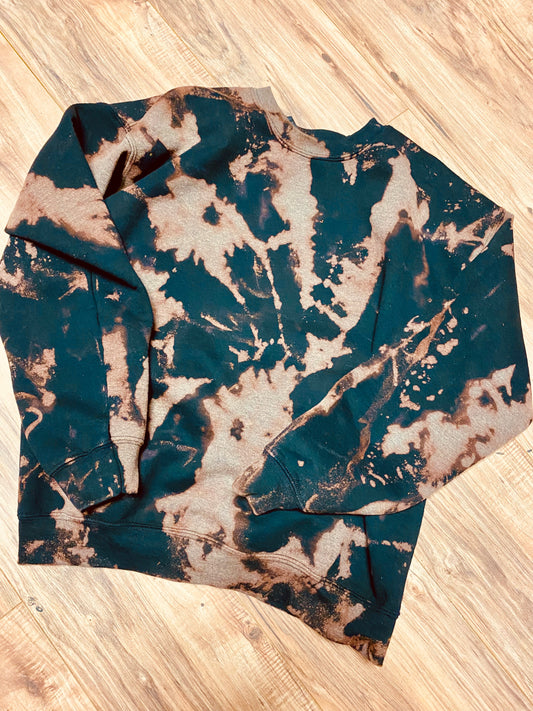 Gildan Bleach Dye Crewneck