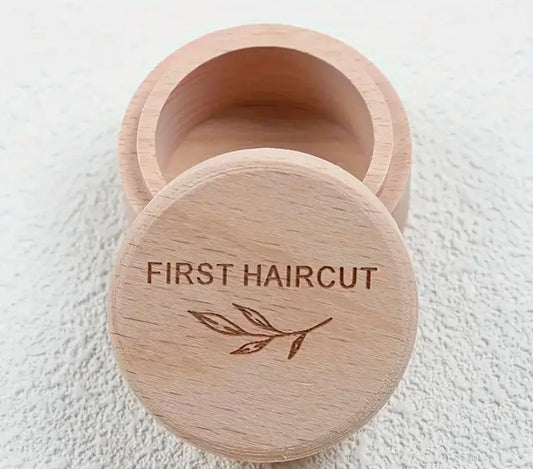First Haircut Keepsake Box
