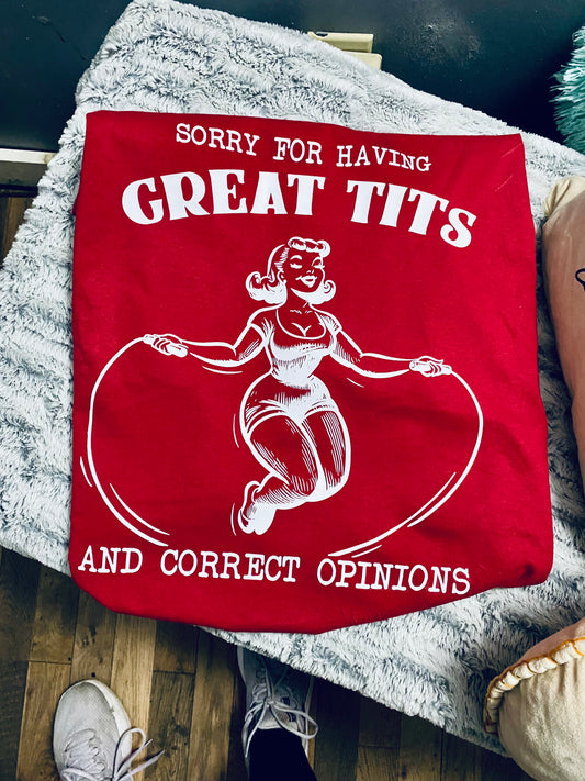 Greats Tits and Correct Opinions