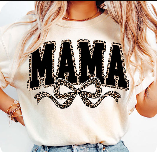 Leopard Mama CC Tee