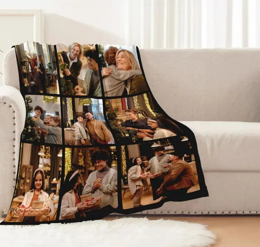 Personalized Photo Blanket