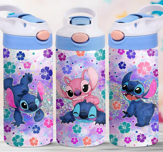 12oz Lilo and Stitch Waterbottle Cup