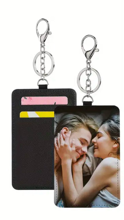 Personalized Card Keychain