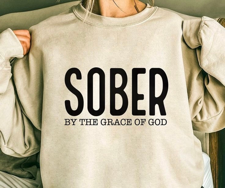 SOBER. By the Grace of God S-XL