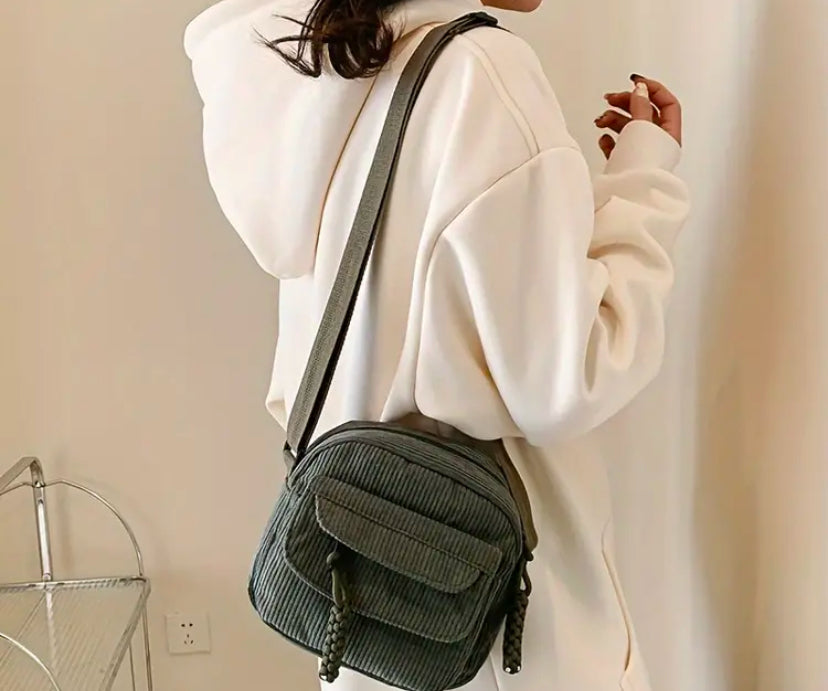 Corduroy Crossbody