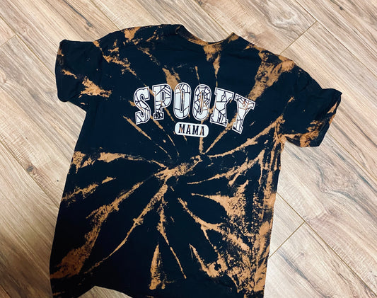Spooky Mama Bleached Tee