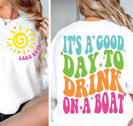 It’s a Good Day To Drink on a Boat CC Tee