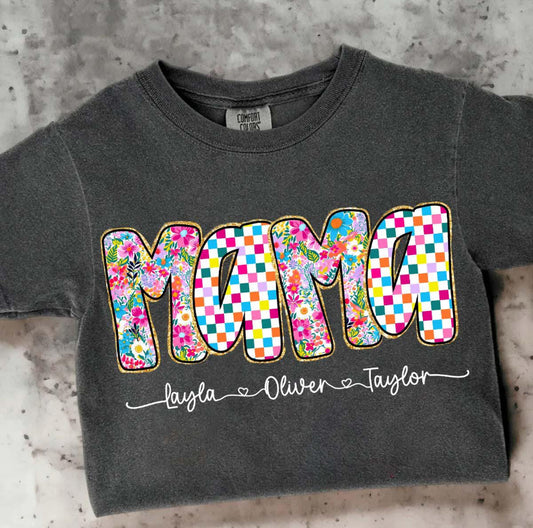 Personalized Mama CC Tees