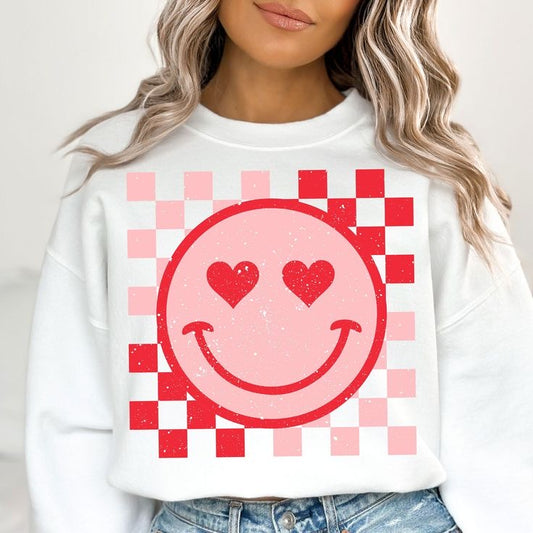 Retro Smiley Crewneck