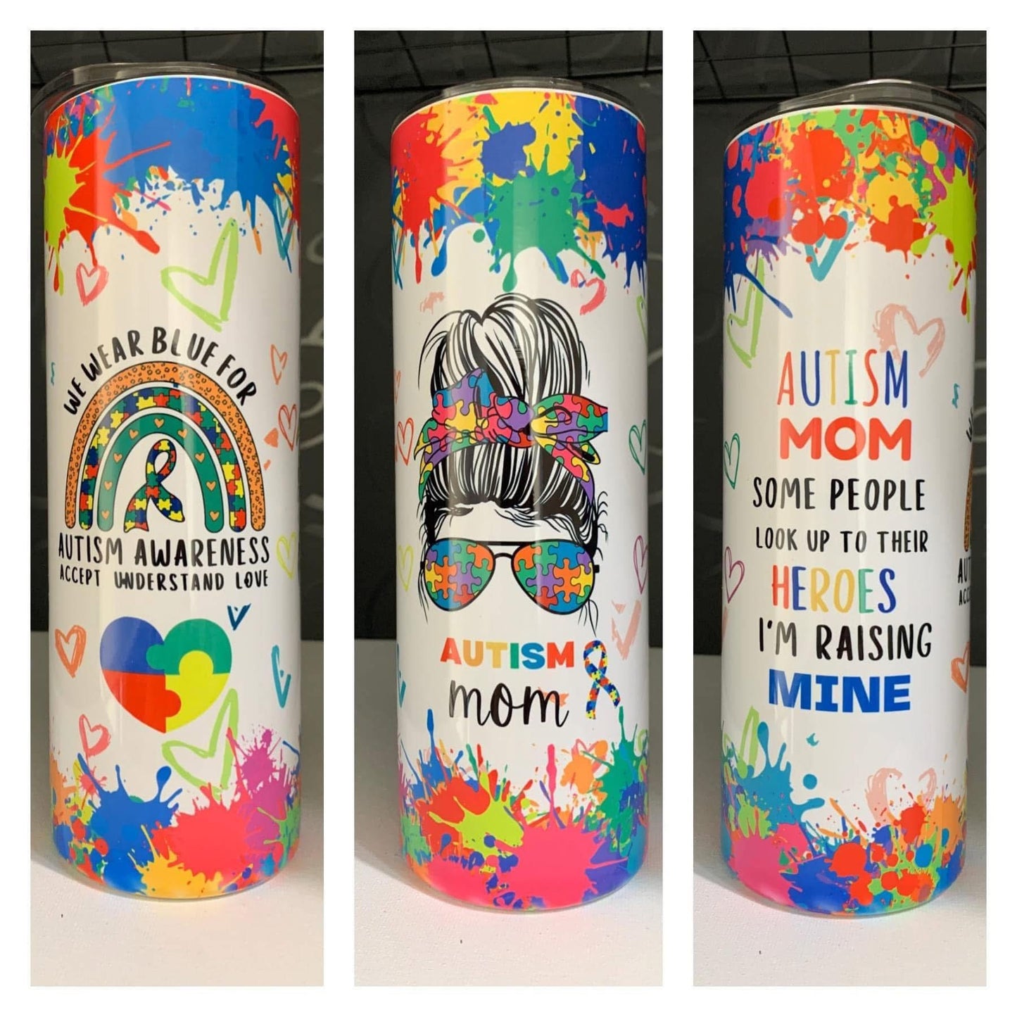 Autism Mom 2 Tumbler