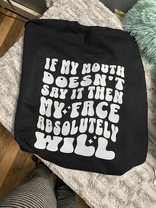 If My Mouth Don’t Say It…tshirt